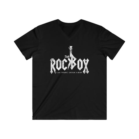 Men's Fitted V-Neck "The Rockbox"